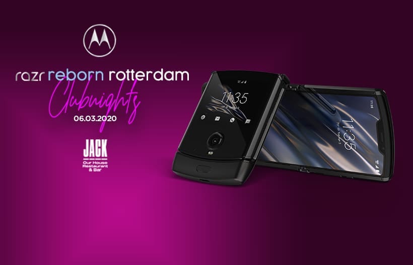 RAZR Reborn Clubnight Rotterdam, een iconisch welkom voor de nieuwe RAZR