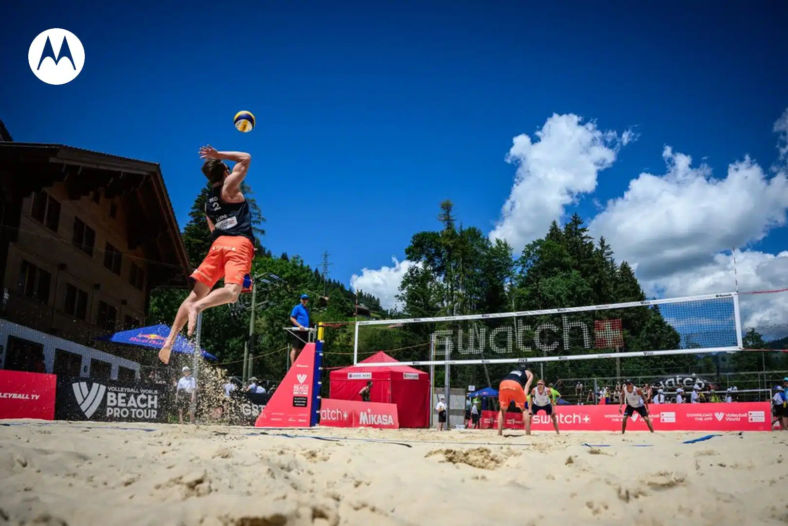 De missie van Leon en Ruben, beachvolleybal in de bergen